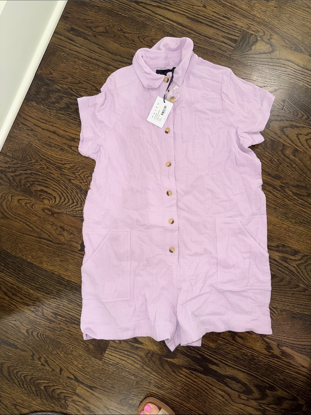 NWT HATCH ROMPER- MATERNITY